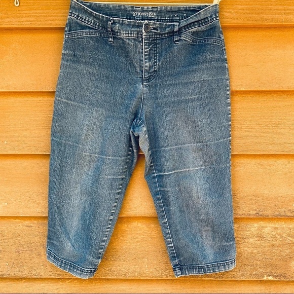 St. John's Bay Pants - ST Johns Bay Vintage Capri High Waist